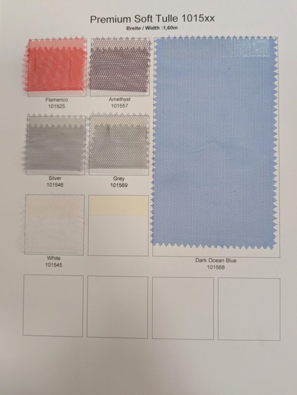 Musterkarte Premium Soft Tulle 02