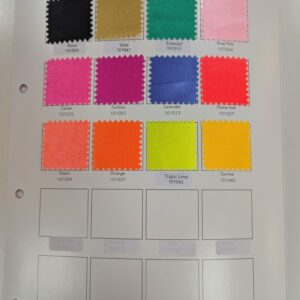 Musterkarte Stretch Satin 110cm