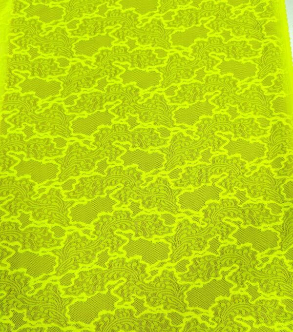 Elora Stretch Lace - tropic lime